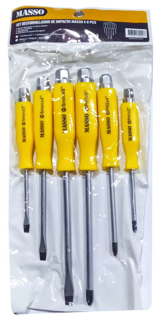 Set Destornillador de Impacto