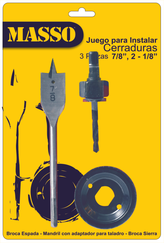 Juego para Instalar cerraduras